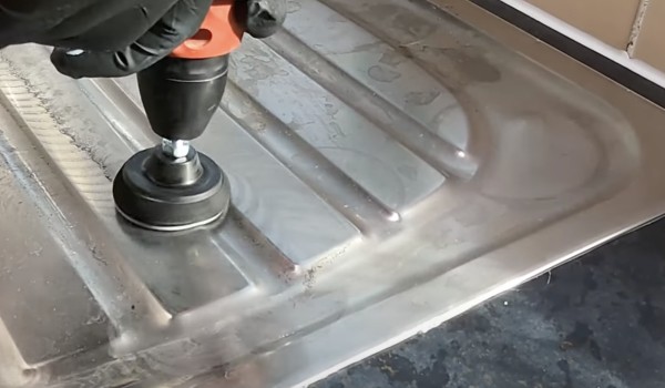 Restoring Stainless Steel Kitchen Sink